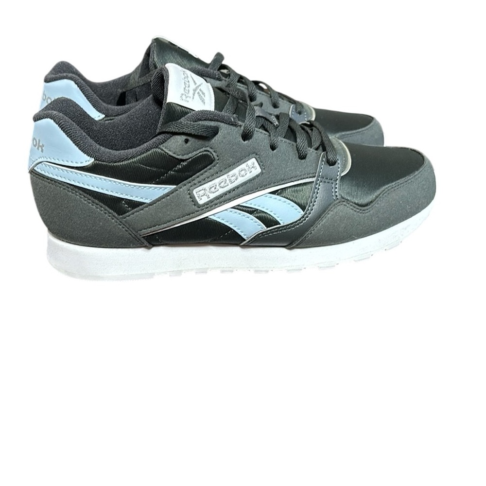 Reebok Charcoal and Light Blue Athletic Shoes